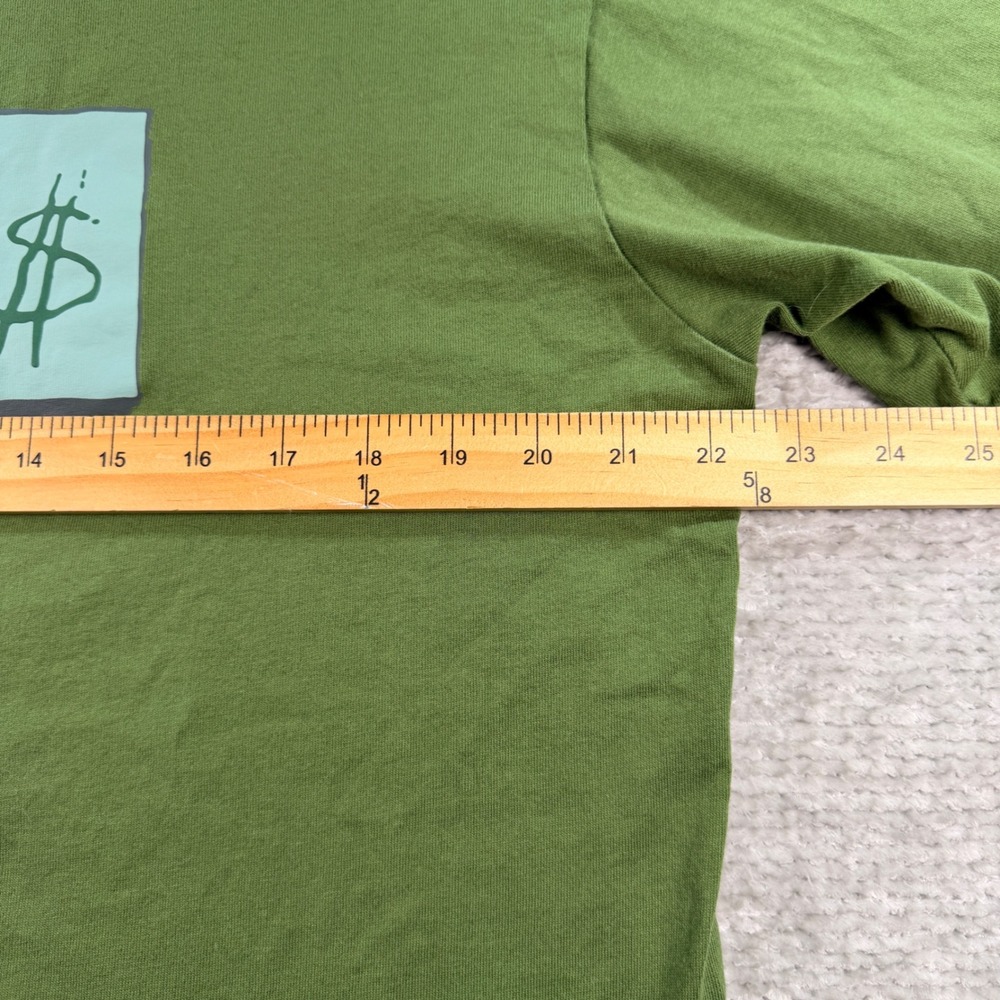 Uniqlo CPFM SpongeBob SquarePants T-Shirt 100% Cotton Medium Green Streetwear - Picture 2 of 7